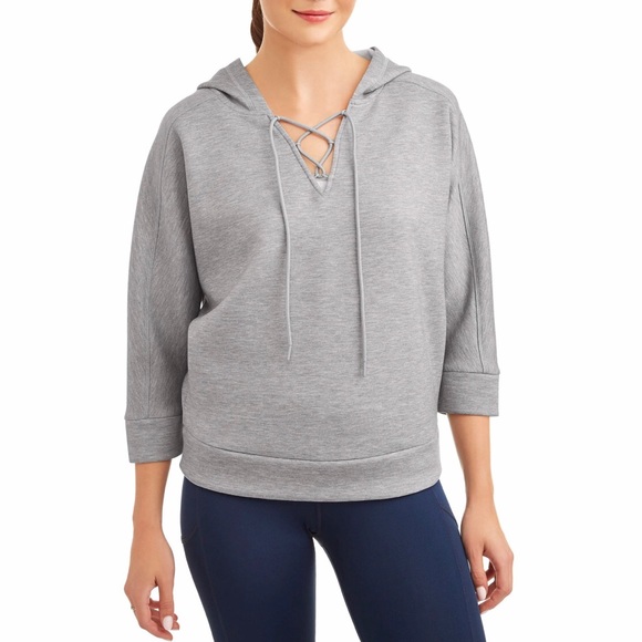 avia pullover cowl hoodie